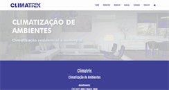 Desktop Screenshot of climatrix.com.br